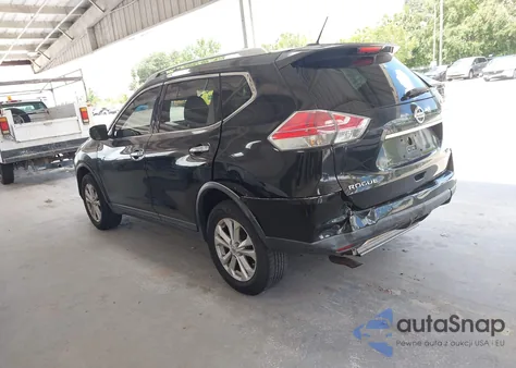 2016 Nissan Rogue Sv z USA, uszkodzony, nr VIN KNMAT2MV9GP620327